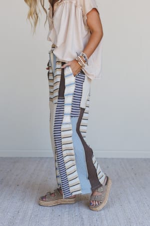 eclectic-stripes-wide-leg-pants-blue/Blue