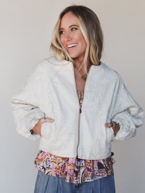 In The Details Jacket - Beige L / Beige