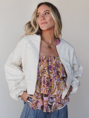 In The Details Jacket - Beige L / Beige