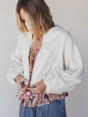 In The Details Jacket - Beige L / Beige