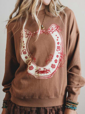 Lucky Flower Sweatshirt: undefined