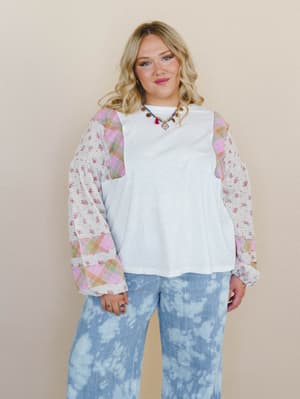 Dovie Blouse - White L / White