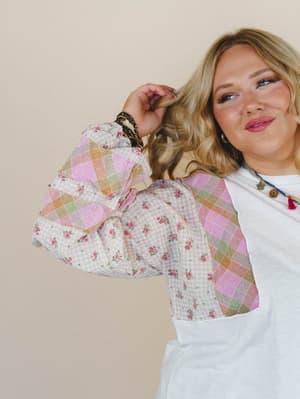 Dovie Blouse - White L / White
