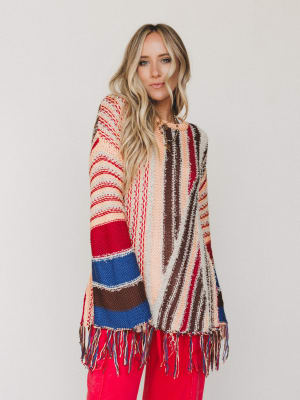 Pastel Melodies Sweater
- Coral Brown L / Coral Brown