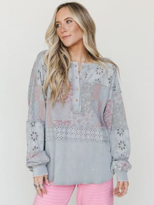 Life in Florals Tee: undefined