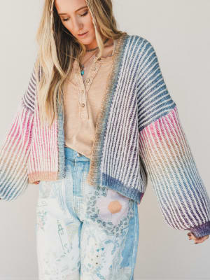 Rainbow Dreaming Cardigan: undefined
