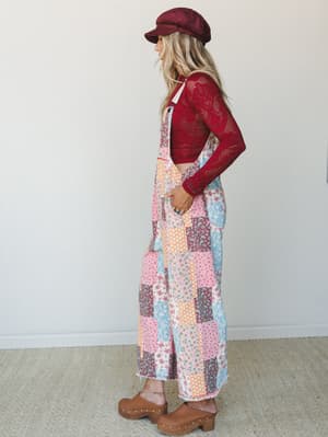 Wandering Bloom 3 Piece Bundle - Burgundy