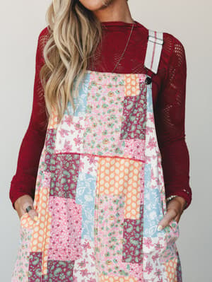 Wandering Bloom 3 Piece Bundle - Burgundy