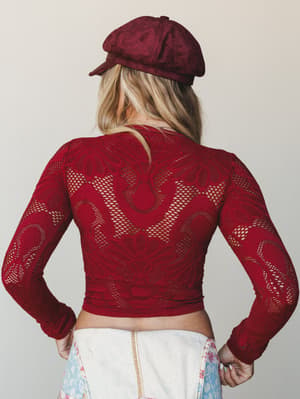 Wandering Bloom 3 Piece Bundle - Burgundy