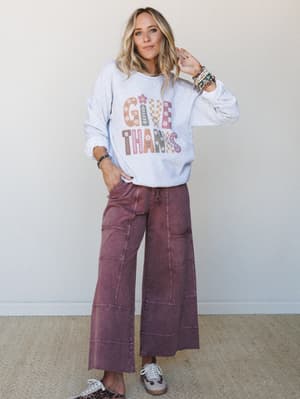 Give Thanks 2 Piece Bundle: Plum