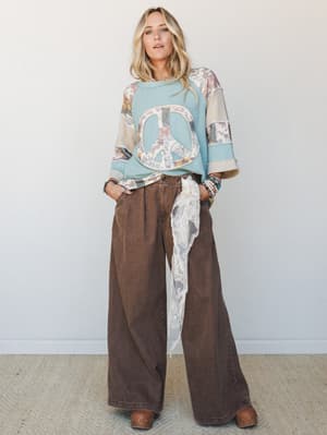 Lace and Peace 3 Piece Bundle: Teal