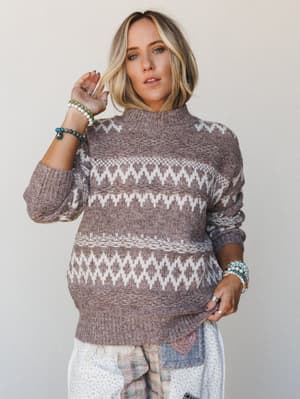 Warm Hour Sweater: Mocha