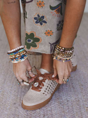 Love Me Woven Sneakers: undefined