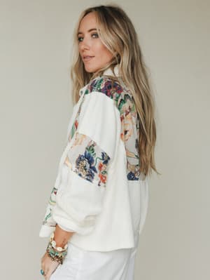 Dream Drape Jacket - Cream L / Cream