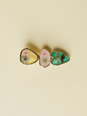 Petals Of Past Hair Clip: undefined