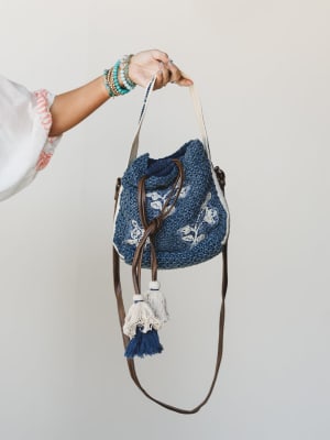 Petal Keeper Crossbody Bag: undefined