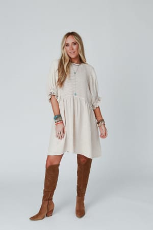 quinn-puff-sleeve-dress-natural/Natural