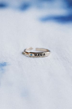 Mama Charm Adjustable Ring: undefined
