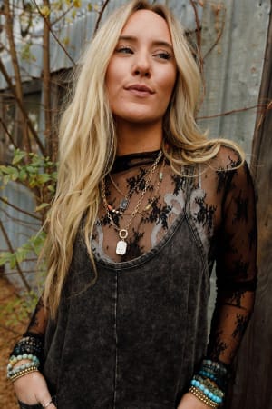 Totally Charmed Layered Necklace: undefined