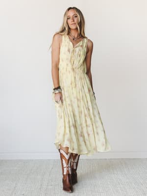 Spring Light Dress
- Lemon Multi S / Lemon Multi