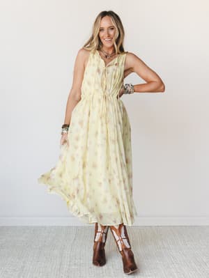 Spring Light Dress
- Lemon Multi S / Lemon Multi