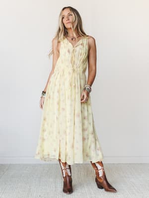 Spring Light Dress
- Lemon Multi S / Lemon Multi