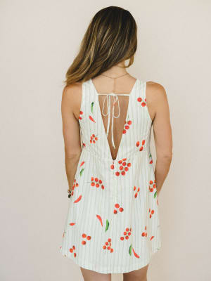 Cherry Groove Dress
- Off White Cream L / Off White Cream