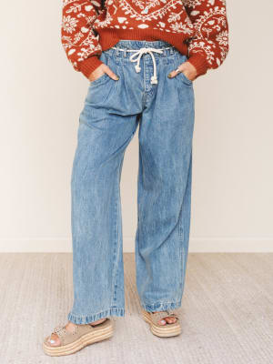 Easy Outlaw Wide Leg Pants: undefined