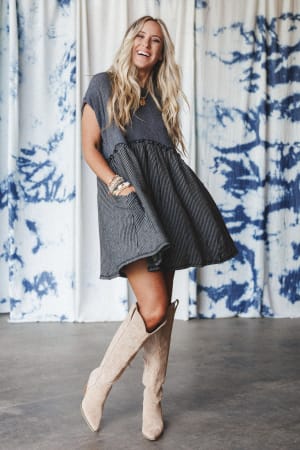 The Nest No Fuss Babydoll Dress: undefined