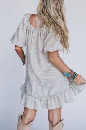 the-nest-solace-ruffled-hem-dress-natural/Beige