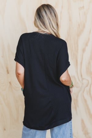 the-nest-moon-glow-texture-dress-black/Black