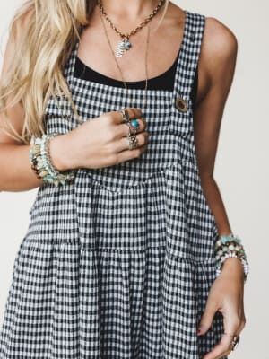 The Nest Under The Palms Dress - Black XL / Black
