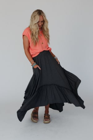 forever-beauty-maxi-skirt-charcoal-2-tone/Charcoal