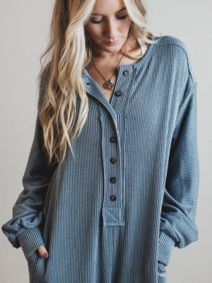 the-nest-daphne-textured-long-sleeve-jumpsuit-seafoam/Seafoam