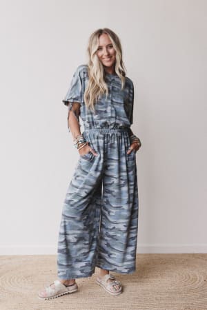 The Nest Carolina Comfy Wide Leg Jumpsuit: undefined