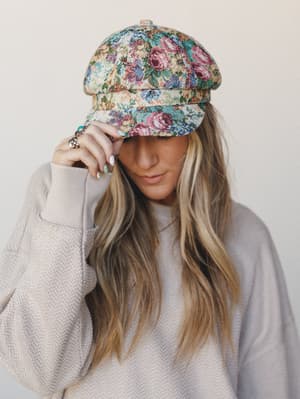 Floral Escape Hat: Multi