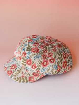 Garden Party Hat: Pink Floral