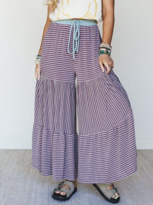 The Nest Forever Mine Striped Pants: undefined