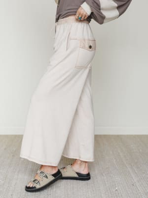 The Nest Jodi Wide Leg Pants: undefined