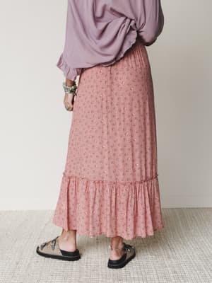 The Nest Emberlyn Maxi Skirt - Clay L / Clay