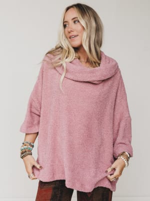 the-nest-hartlie-sweater-top-dusty-rose/Dusty Rose