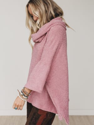 the-nest-hartlie-sweater-top-dusty-rose/Dusty Rose