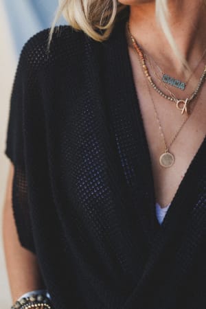 the-nest-cruising-v-neck-top-black/Black