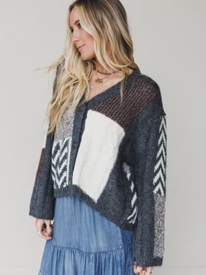 Meadow Brook Sweater: Gray
