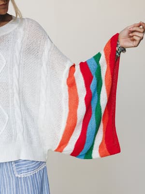 Easy Goes It Poncho - Multi L / Multi