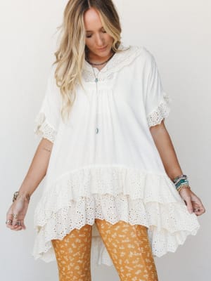 Willow In the Wind Blouse: undefined