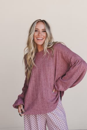 sweet-heart-balloon-sleeve-knit-sweater-mulberry/Mulberry