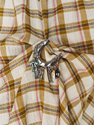 Lucky Moments Pin - Antique Silver OS / Antique Silver