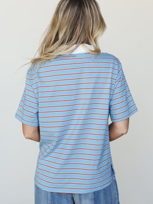She's a Win Tee - Blue Mix M / Blue Mix
