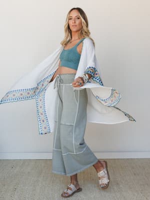 Summer Comfort 3 Piece OOTW Set: summer-comfort-3-piece-ootw-set-ivory/Ivory
